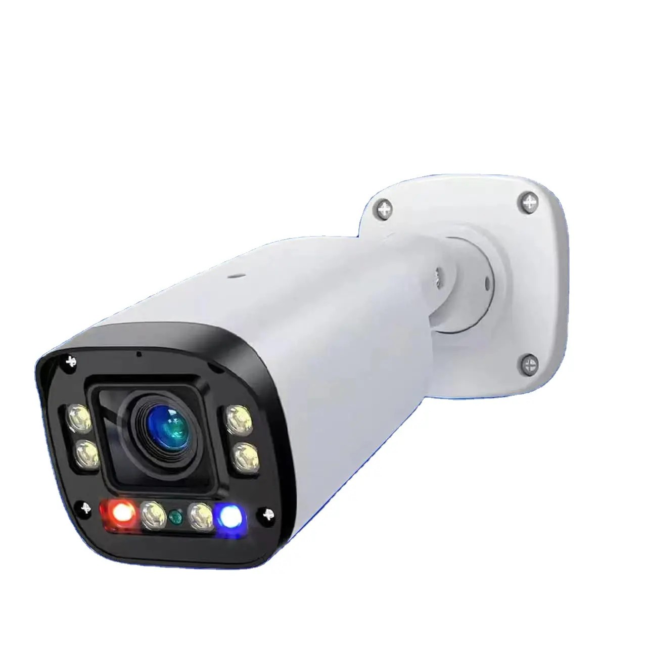 Outdoor 8MP Bullet CCTV IP Security Sound light alarm Camera