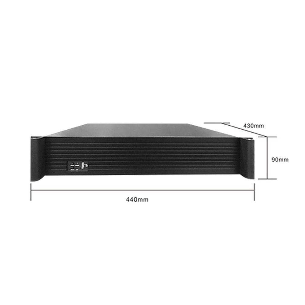 Incoming Bandwidth 512 Mbps 64 Channel 9 SATA HDD Interface Network ...