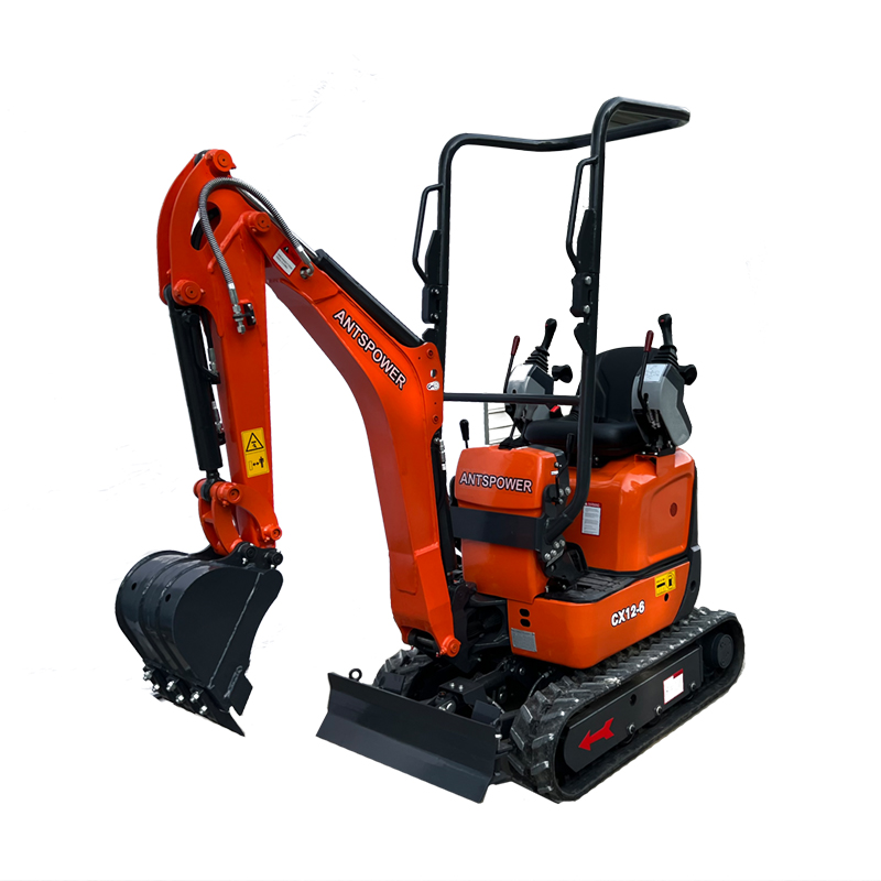 CX12-6 Micro excavator with 3 cylinder Water-cooled diesel engine