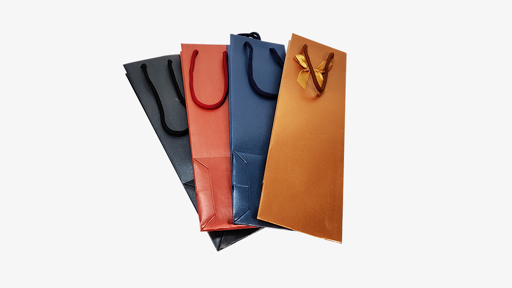 أفضل حقيبة تسوق مخصصة من ورق الكرافت الورقي مع شركة مقبض - طباعة Caicheng