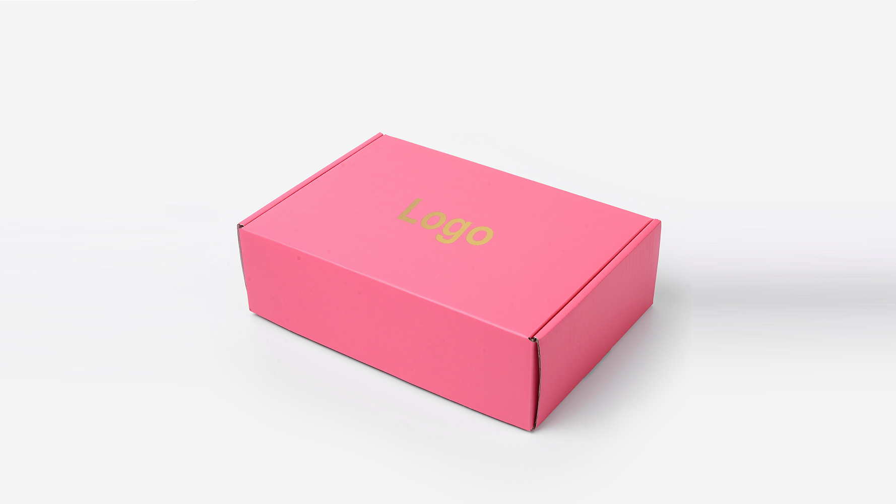 Custom Clothing Packaging Boxes Wholesale Pink Cardboard Mailer Boxes