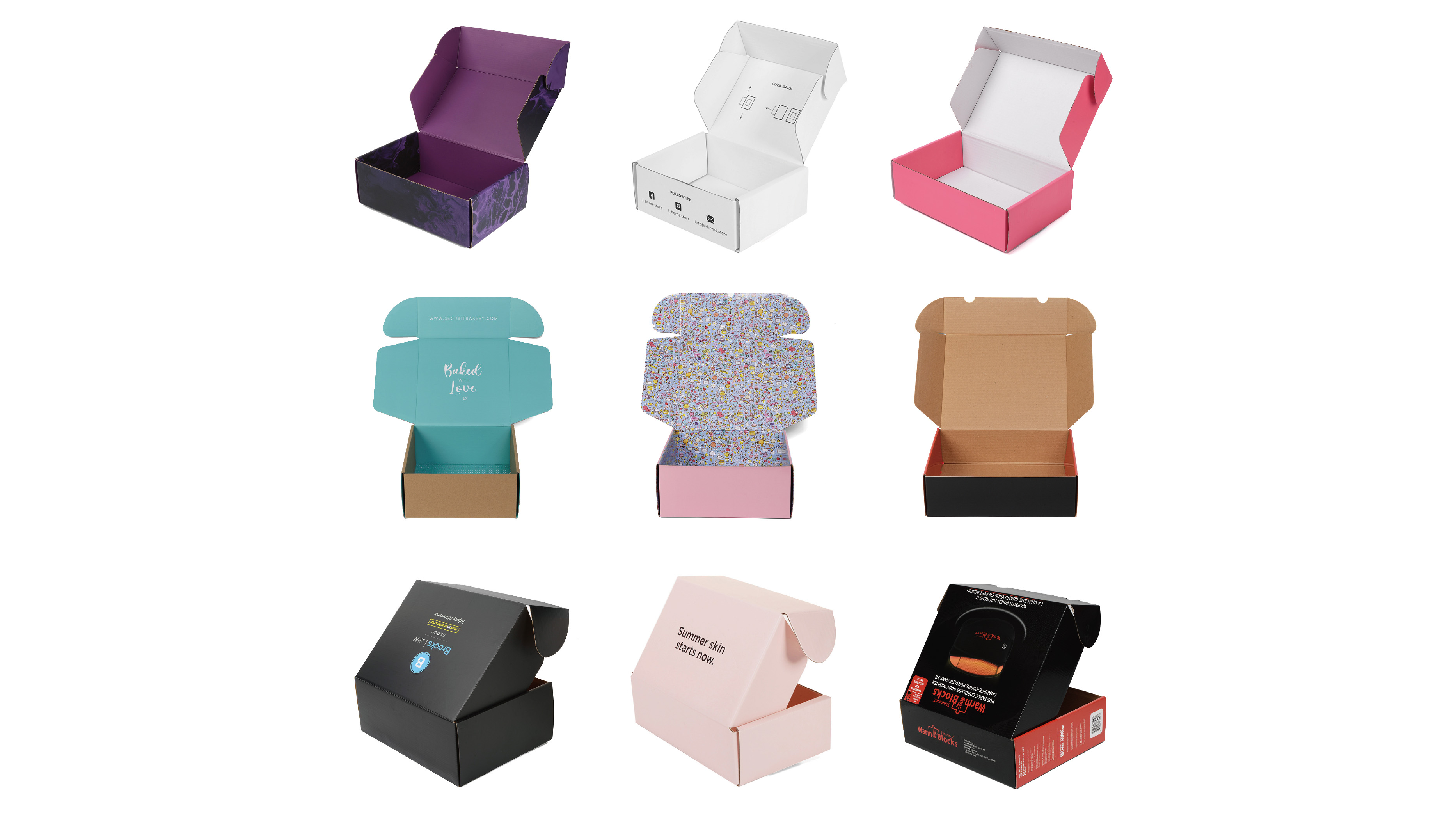 Caicheng Printing Custom Corrugated Mailing Boxes Wholesale Supplier