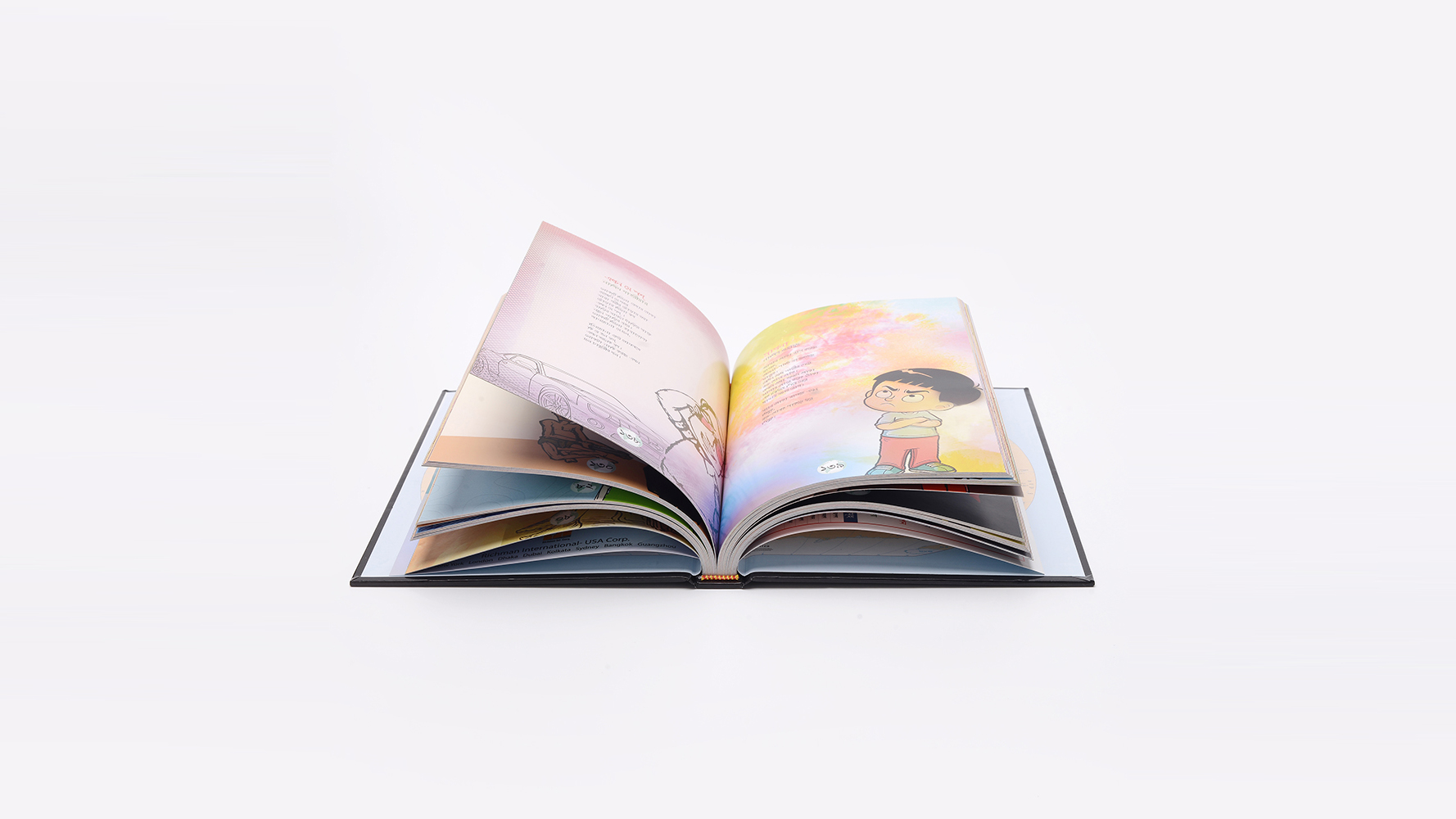  Quality Hardcover Sewn Binding Book Printing Manufacturer | Caicheng Printing 