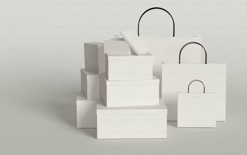 Custom apparel packaging boxes