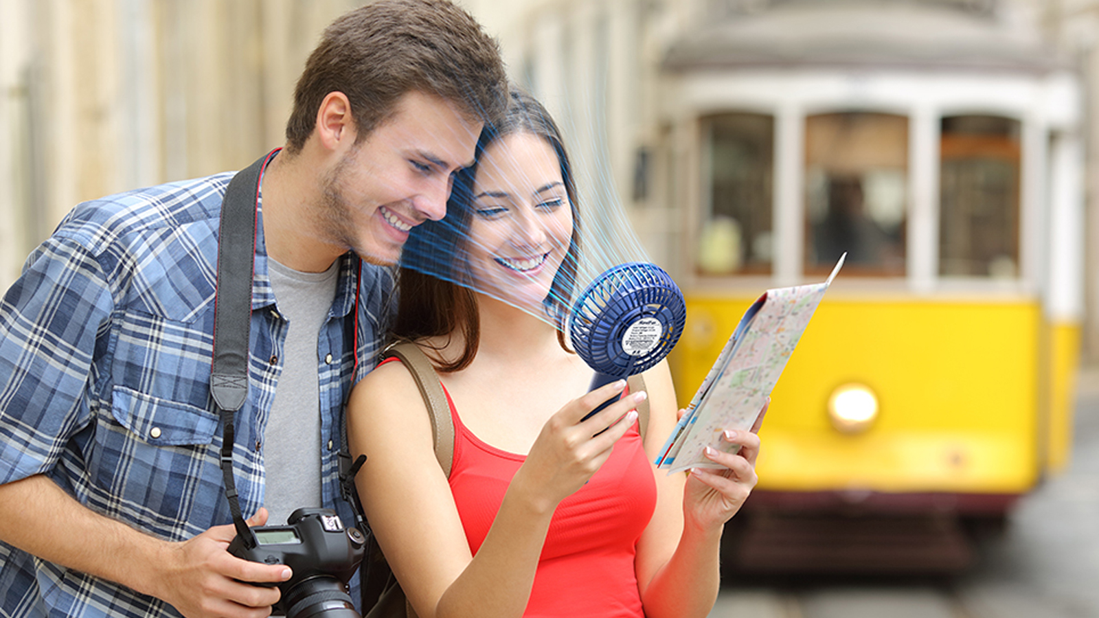 People Using Hand Fans How much do you know about the advantages of HandFan handheld fans?