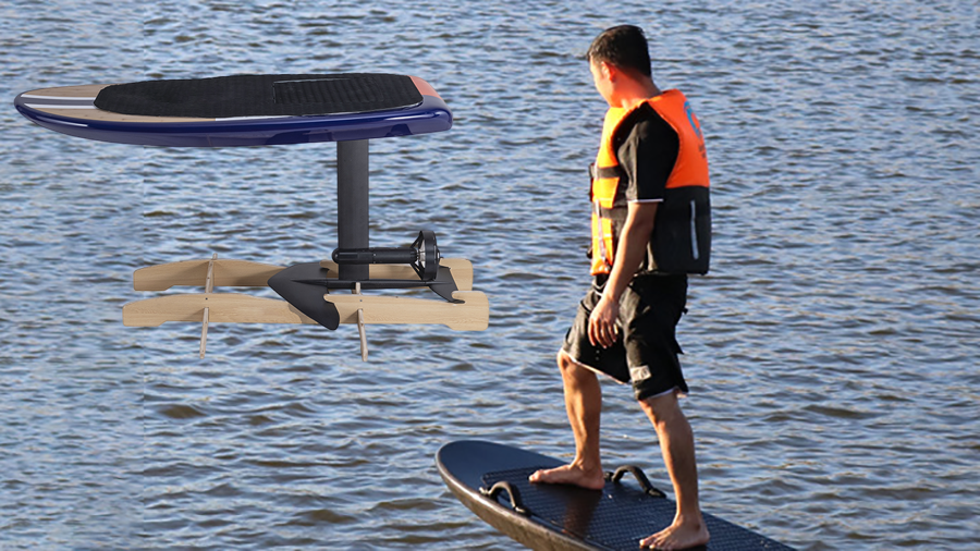 Factory Custom GUETIO Electric Foil Board EFoil Hydrofoil Power Board