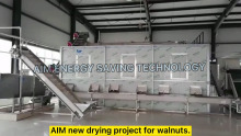 AIM Heat Pump Walnuts Drying Machine