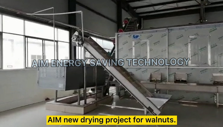 AIM Heat Pump Industrial Nuts Dryer Big Walnut Drying Machine