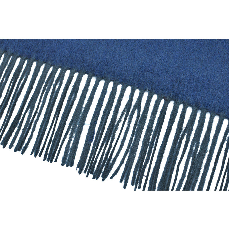 TH2122 cashmere shawl fringe edge detail and fine textile craftsmanship