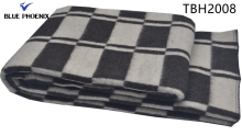 BLUE PHOENIX military blanket army blanket 70% wool 30% polyester manufacturer from China