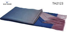 Professional BLUE PHOENIX designer shawls cashmere luxury fashion gradation winter for women manufacturers