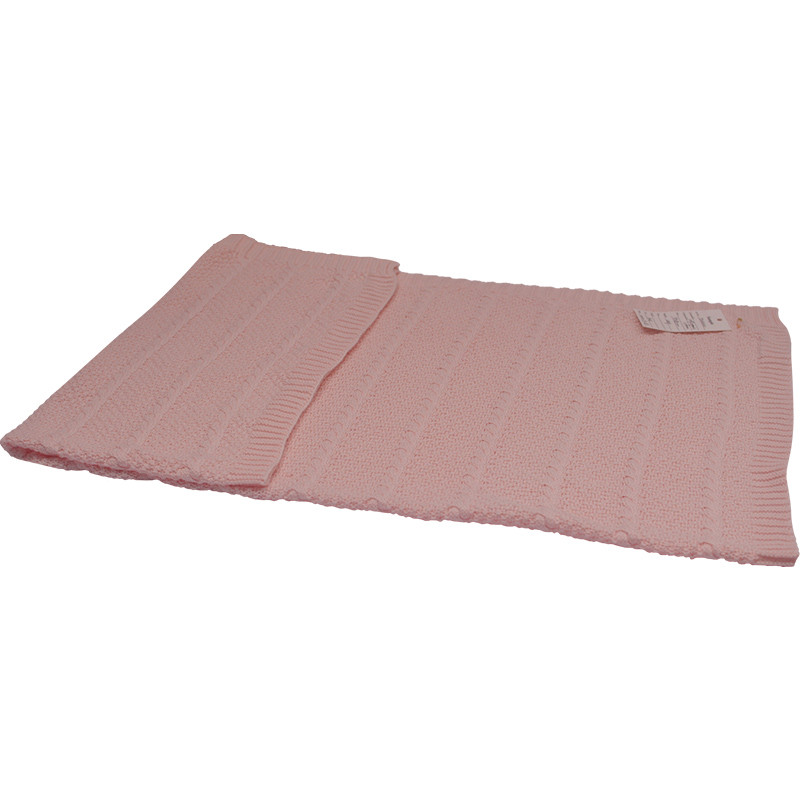 00% organic cotton baby blanket TDW2020 folded view