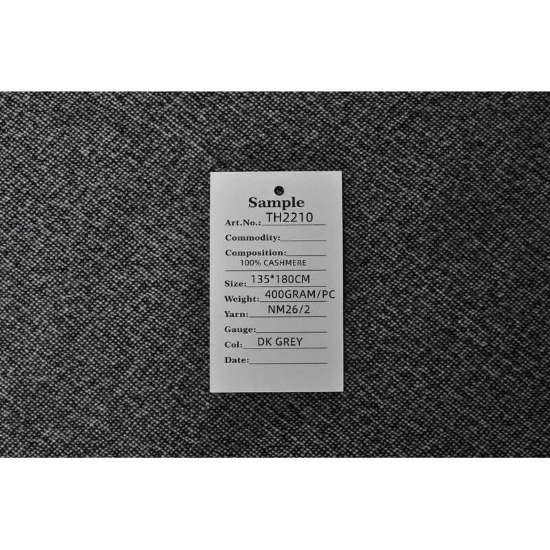 Backside weave structure of double-ply premium cashmere blanket