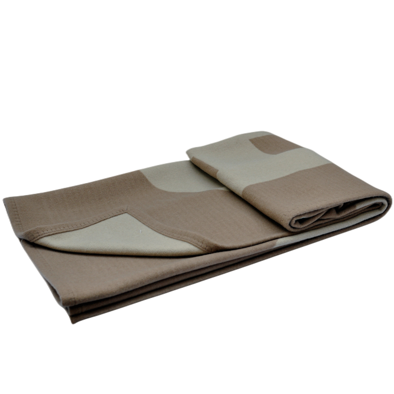 TAK2220 custom logo blanket product view with premium lamb wool cashmere texture