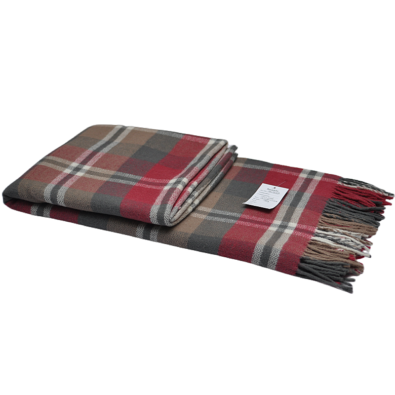 TBH1608B-100-percent-wool-plaid-throw-blanket-full-view