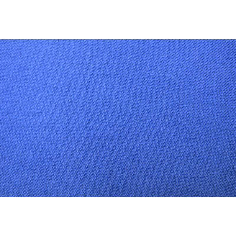 Close-up twill fabric texture of modacrylic airline blanket