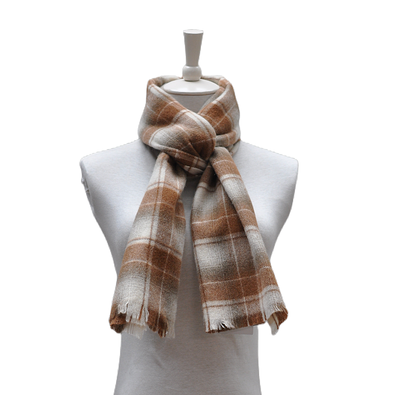 Oversized 144g Heavyweight Winter Scarf TH2235 - 70% Wool 30% Polyester Wrap
