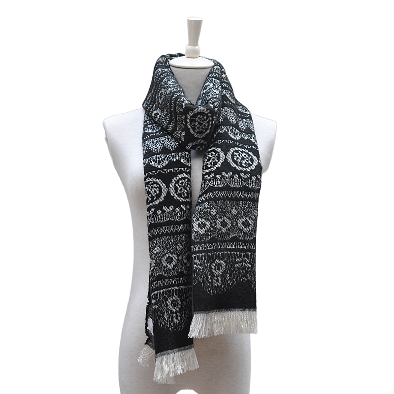 Tassel detail (2*4cm) of WDH2206 winter scarf