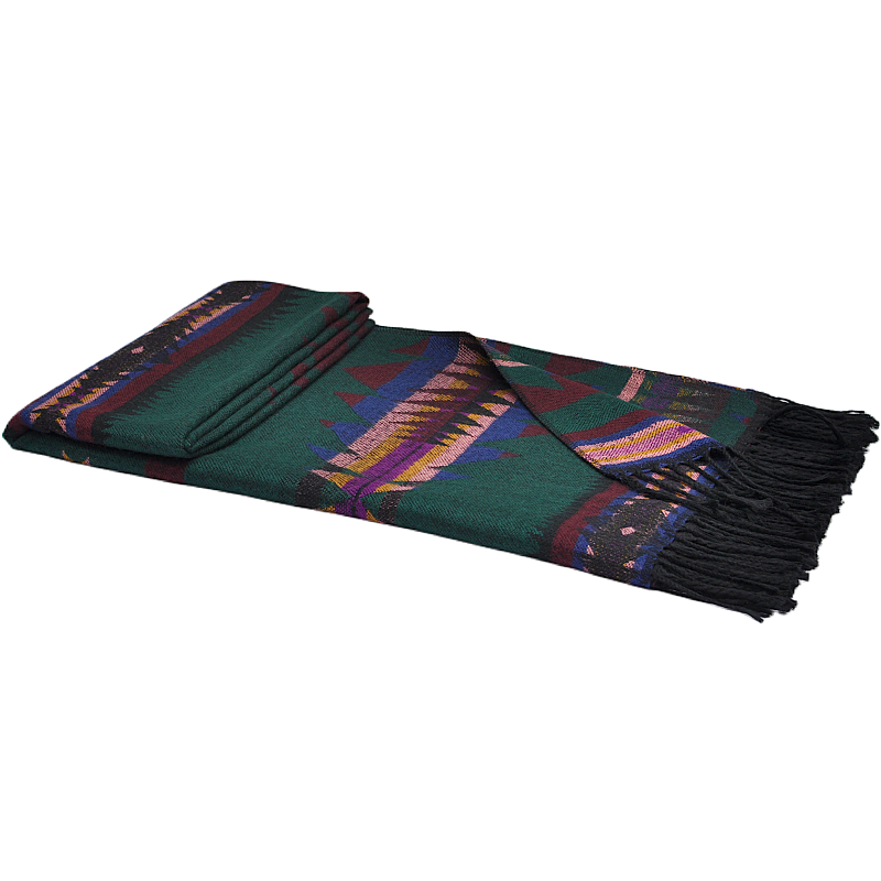 Blue-Phoenix-TH15L2102-B-Acrylic-Throw-Blanket-Southwestern-Pattern