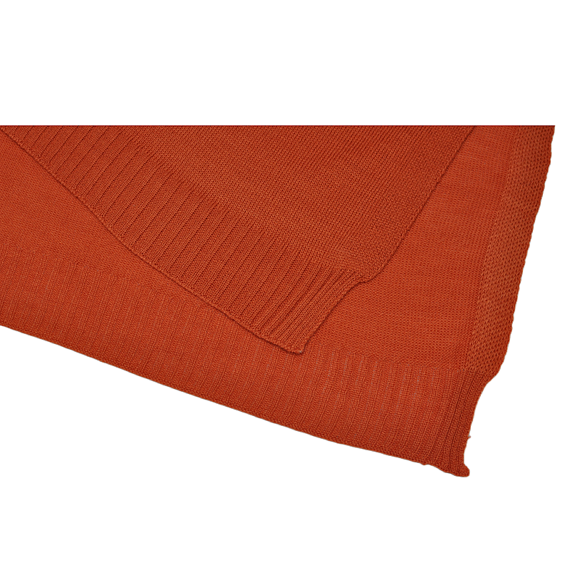 High-end ribbed border detail of BLUE PHOENIX TH2309 professional knitwear