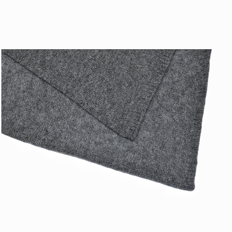 Heavy yet lightweight 180g cashmere blanket wrap for luxury apparel collections