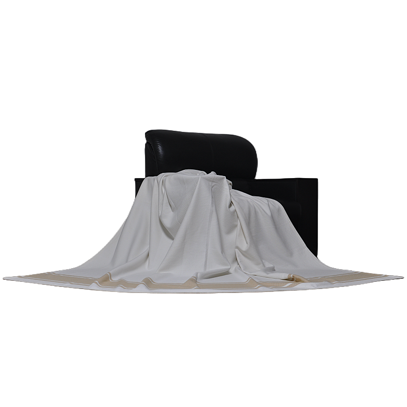 TH14K2413-pre-washed-durable-organic-cotton-blanket-texture
