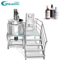 1000L 500L chemical homogenizer mixer tank with strring reactor liquid detergent soap production line