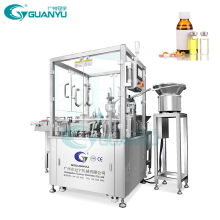 uanyu 3ml 5ml 10ml Pharmaceutical Cosmetic Glass Vial Bottles Filling And Sealing Machine Capping Equipment