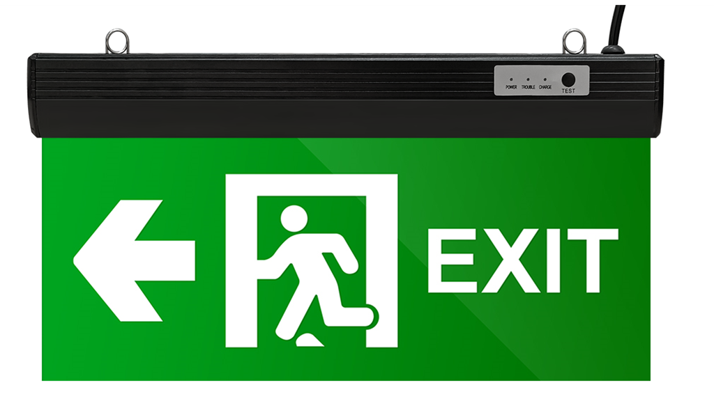 Hanging LED Emergency Escape Light Customized Pattern