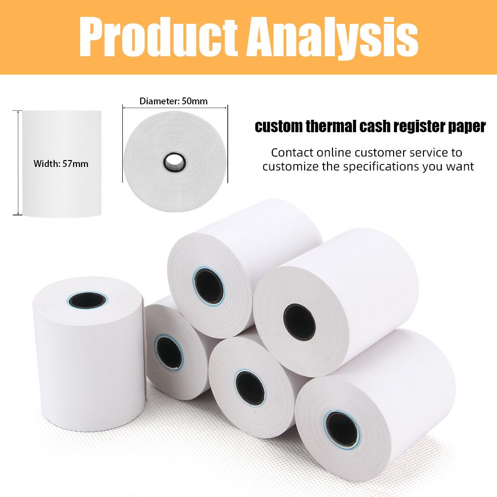Factory direct thermal paper cash register roll manufacturer jflabel