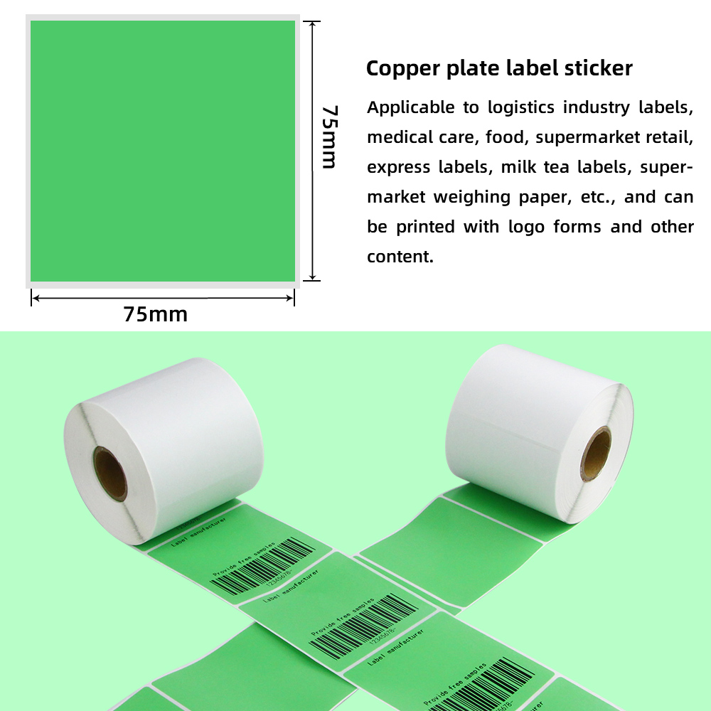 wholesale label paper customized labels for bottles thermal transfer