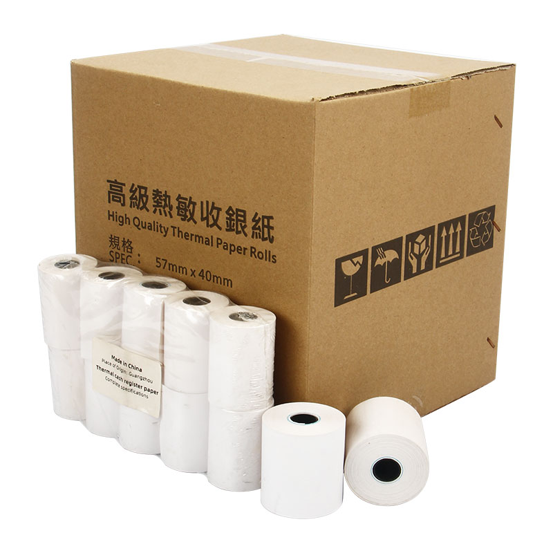 Wholesale POS machine paper roll cash register paper manufacturer jflabel