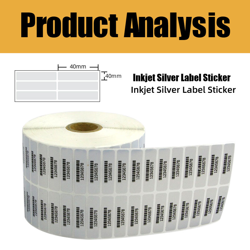 Wholesale PET Barcode Label Sticker Manufacturer