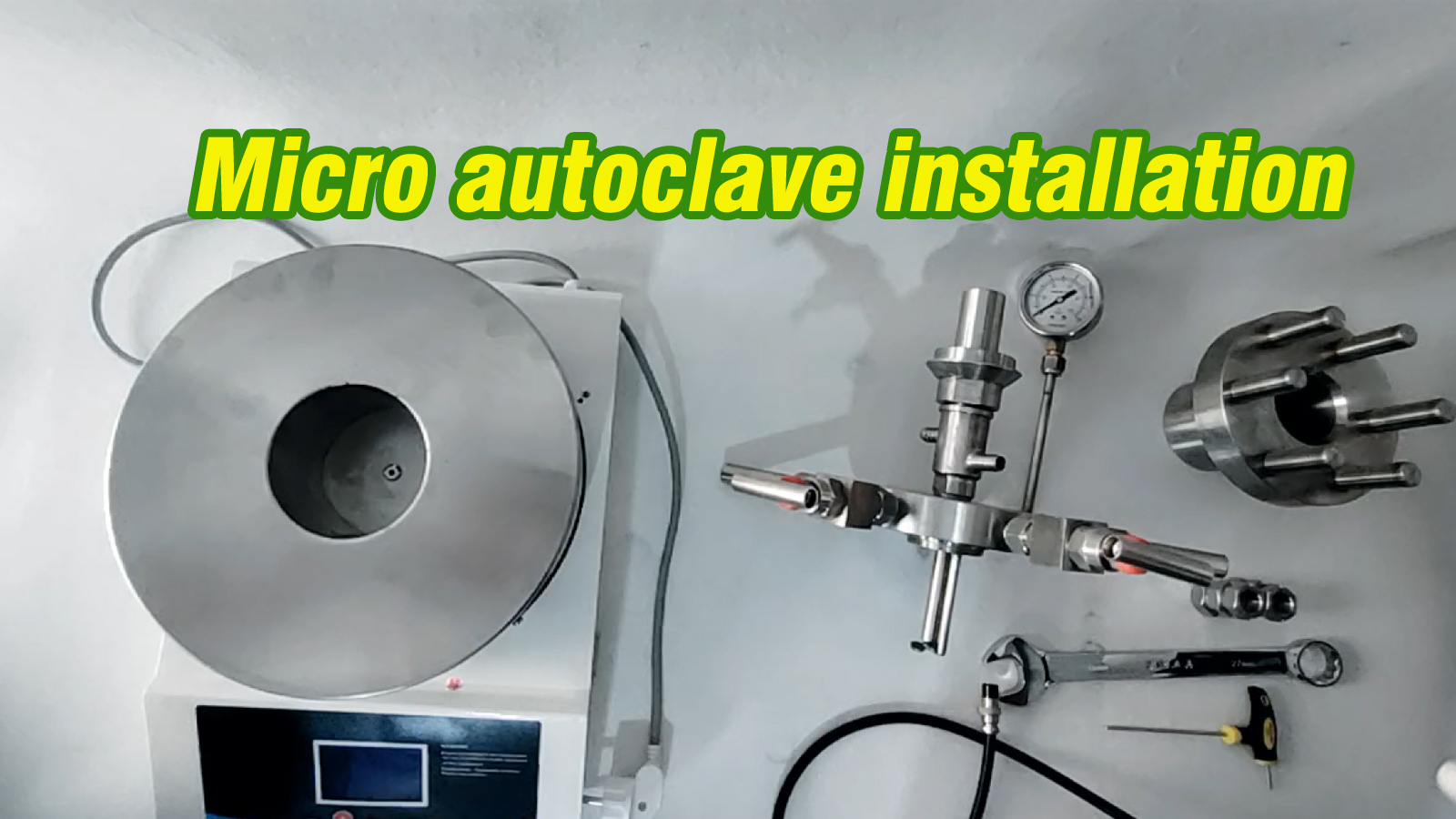 Micro autoclave installation video