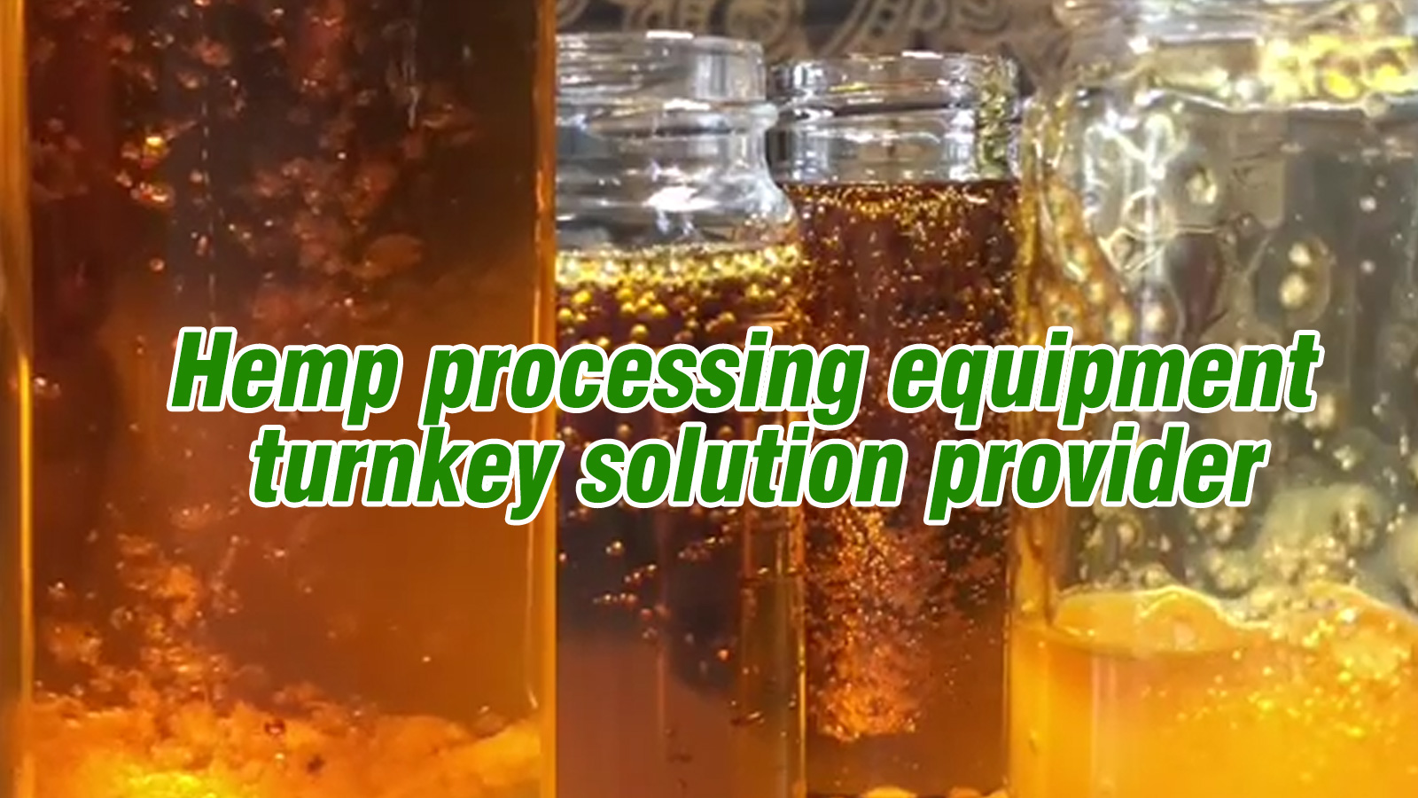 Essential oils processing equipment turnkey solution