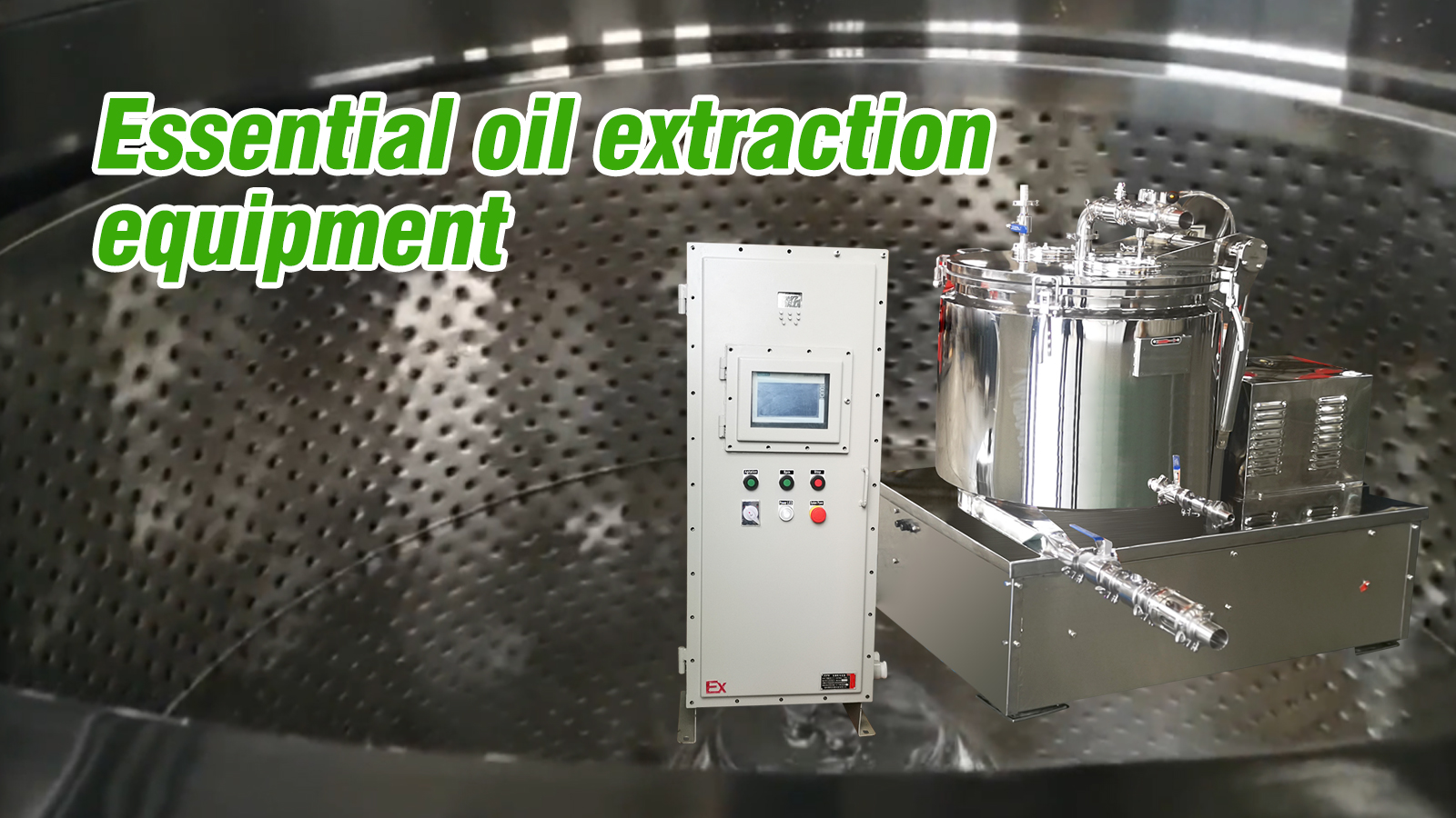 Essential Oil Machine Components essential oil extraction equipment
