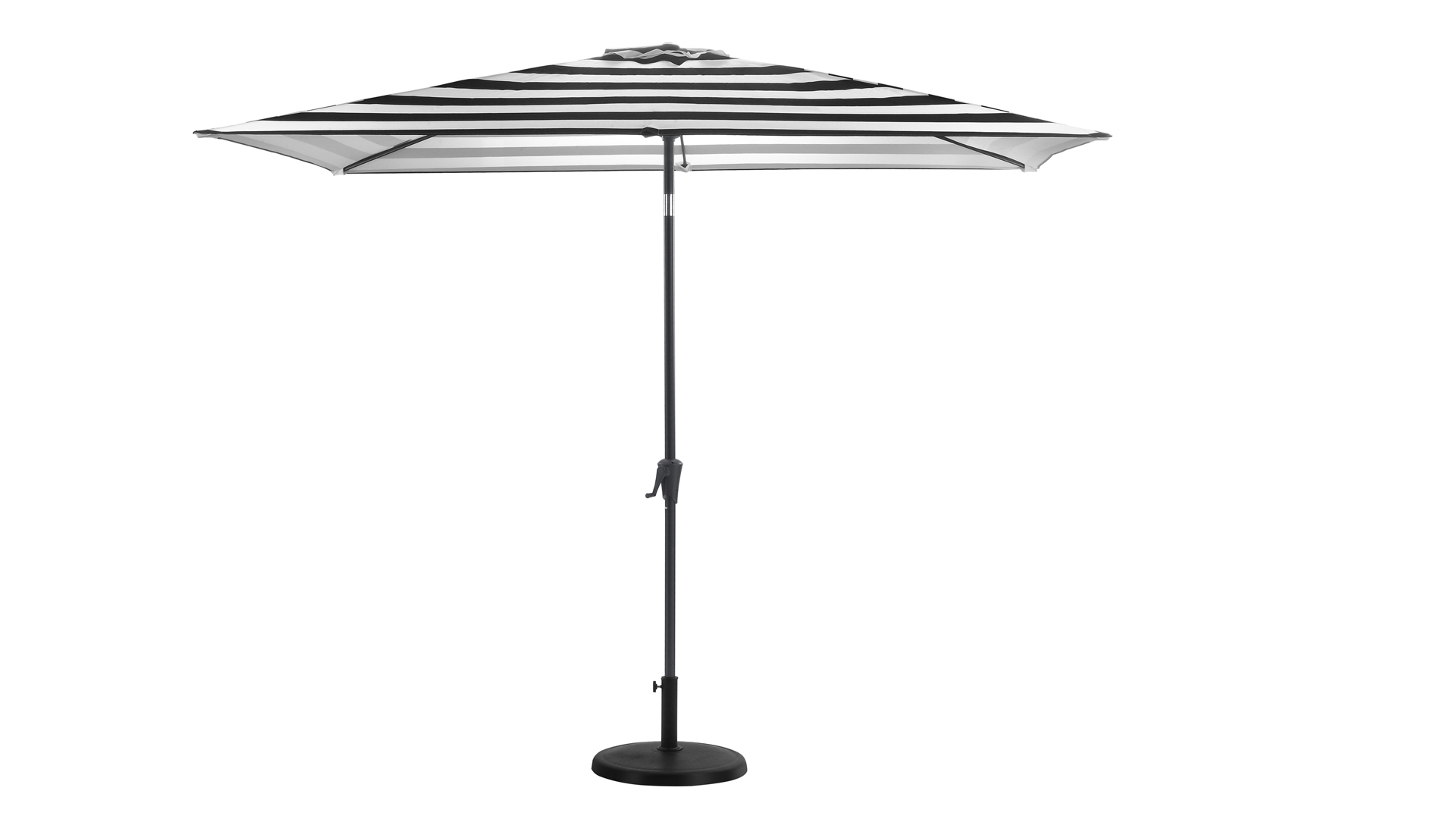 9X6FT Steel Round Crank Stripe Market Patio Umbrella 9x6ft-steel-round-crank-stripe-market-patio-umbrella