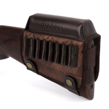 TOURBON Pu Leather Buttstock Rifle Cheek Rest Pouch