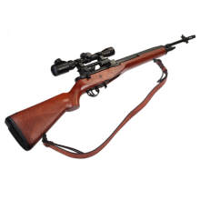 TOURBON Genuine Leather Shotgun Rifle Gun Sling