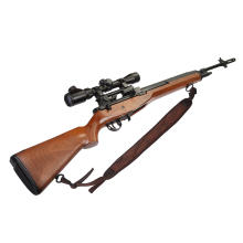 TOURBON Non-slip PU & Leather Rifle Sling Gun Strap