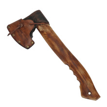 TOURBON Leaher Axe Head Sheath with Leather Adjustable Strap