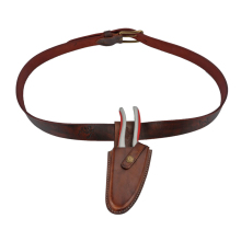 TOURBON Leather Gardening Pruning Shears Case Belt Carrier