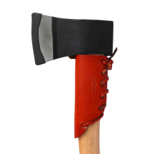 TOURBON Leather Axe Handle Protection Covers with Strap