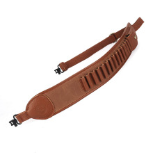 TOURBON Rifle Shell Holder Bandolier Gun Shoulder Strap Sling with Swivels