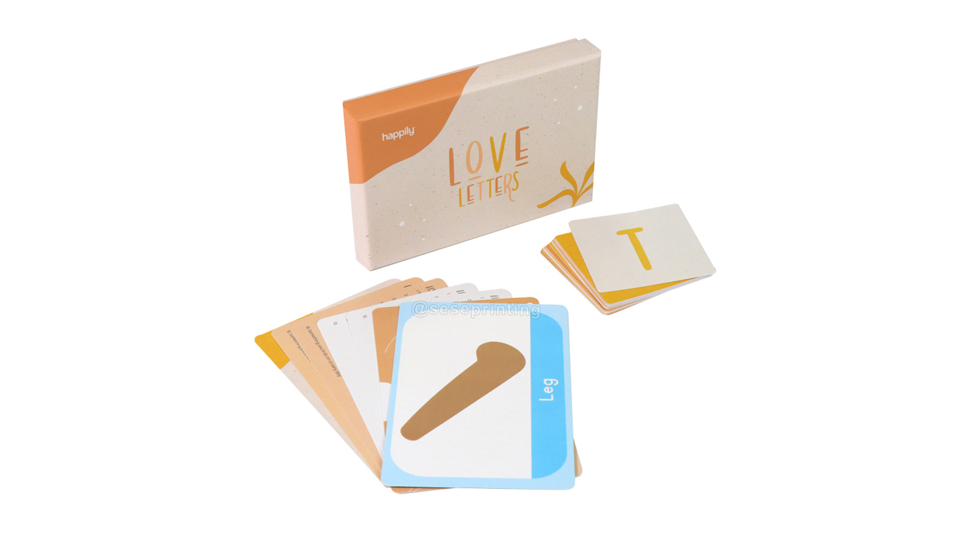 Quality Custom Flash Card Printed Both Sides Educational Flashcards