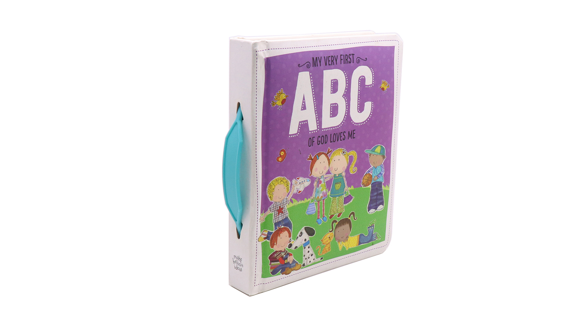Custom Cardboard Book Print Children ABC Educational Board Books for