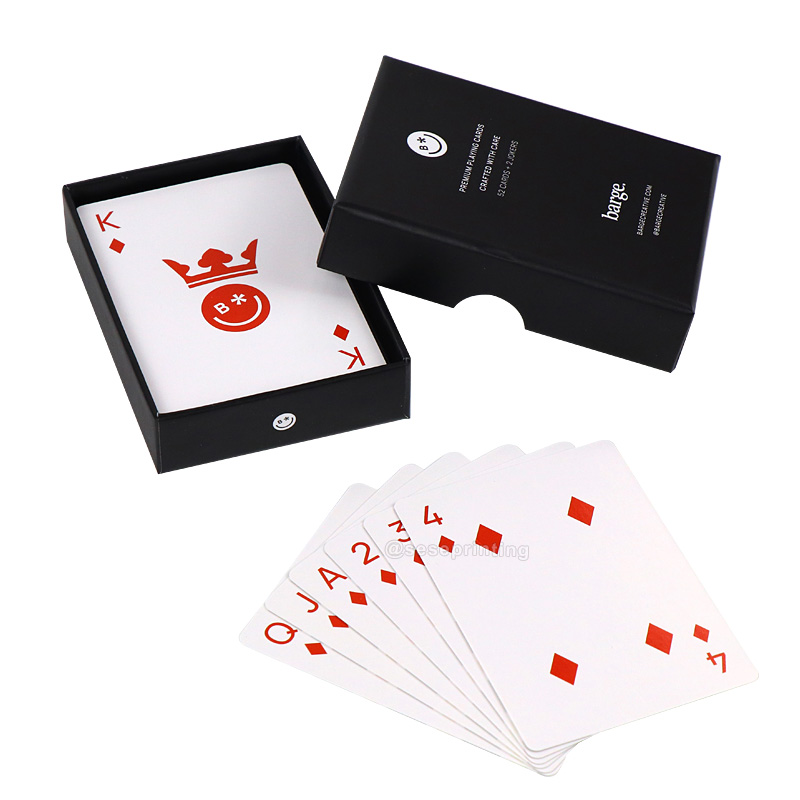 Custom Paper Playing Card Game Printing Poker Cards Manufacturer