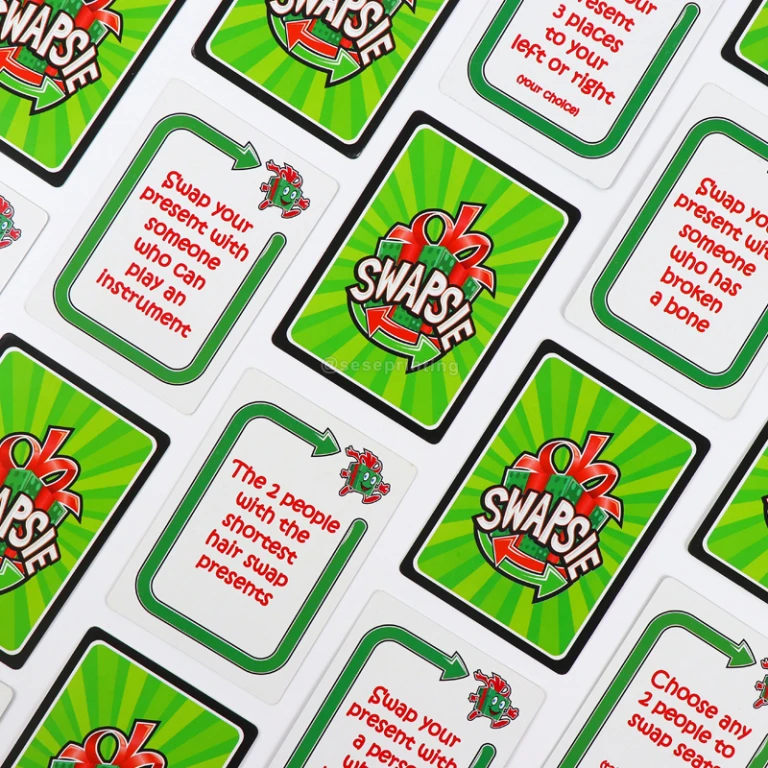 Custom Christmas Present Swapping Card Game Printing Manufacturer | SeSe Printing custom-christmas-present-swapping-card-game-printing-manufacturer-sese-printing