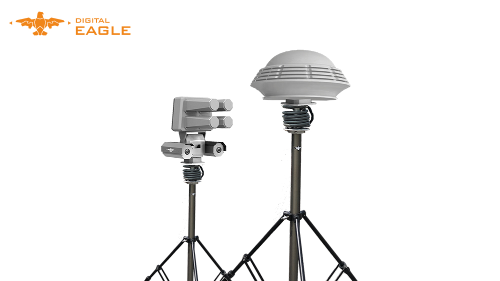 Digital Eagle QR07S3 Drone Jammer Gun to Interfer Illegal UAV