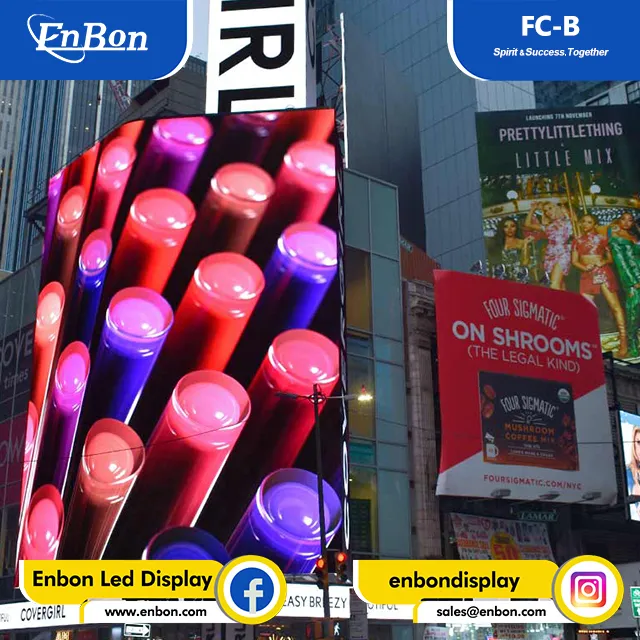 Großbild-LED-TV-Panel in benutzerdefinierter Größe für den Außenbereich Werbung P10 Feste LED-Anzeige für den Außenbereich | Hersteller aus China | Enbon